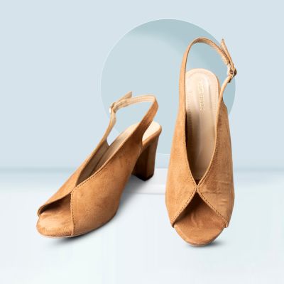 Women Suede Block Toes