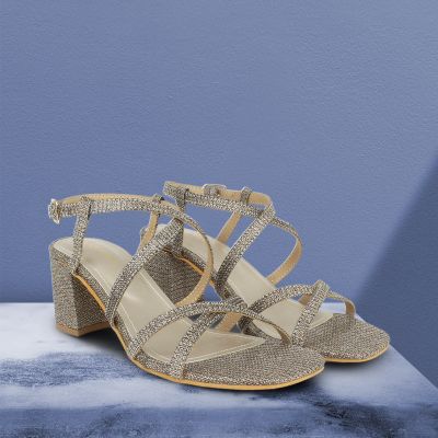 Women Embellished Block Heels