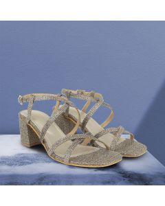 Women Embellished Block Heels