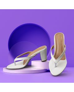 Women Solid regular ankle Block Heels
